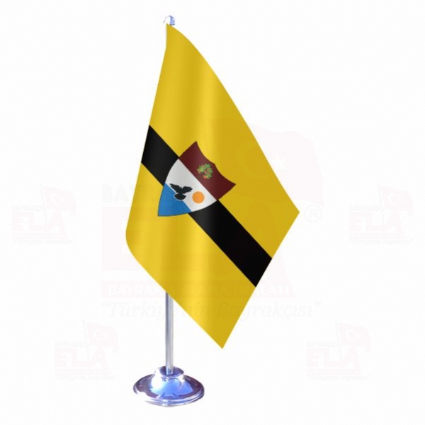 Liberland Tekli Masa Bayra
