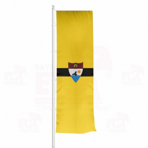 Liberland Yatay ekilen Flamalar ve Bayraklar