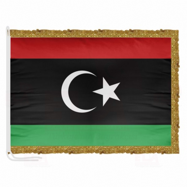 Libya Saten Makam Flaması