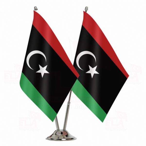 Libya İkili Masa Bayrağı