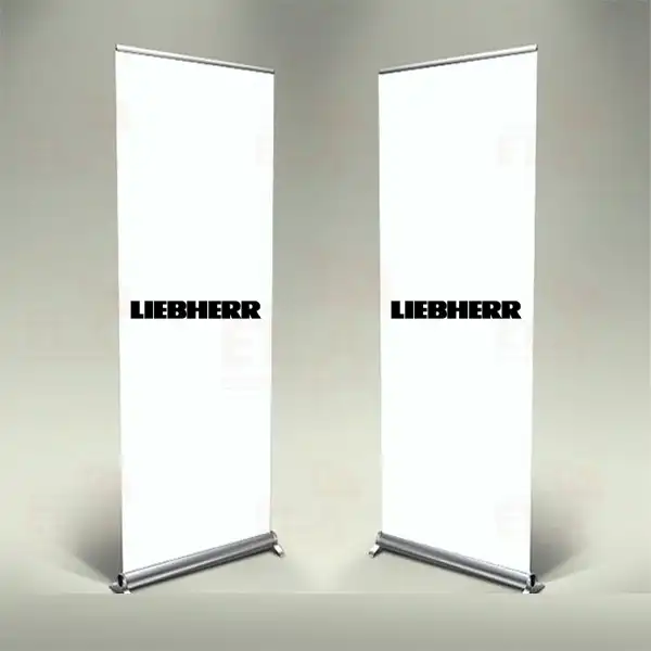 Liebherr Roll Up Banner Tasarımı
