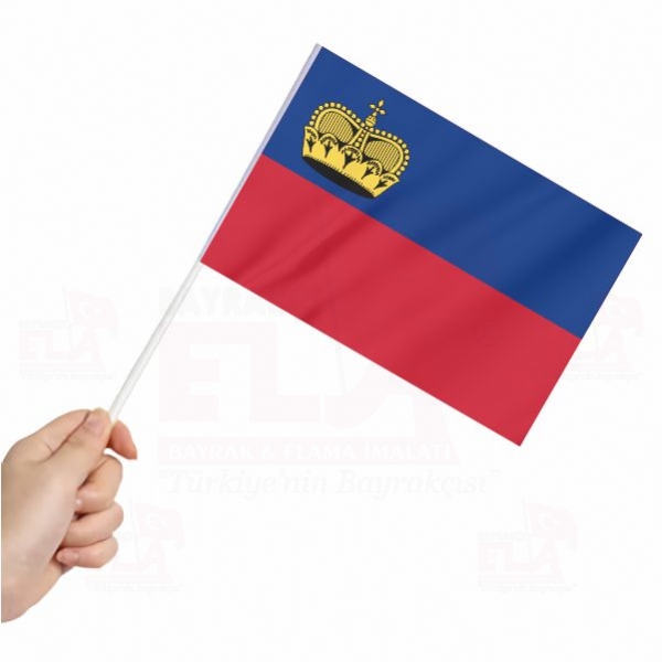 Lihtenştayn Sopalı Bayrak ve Flamalar