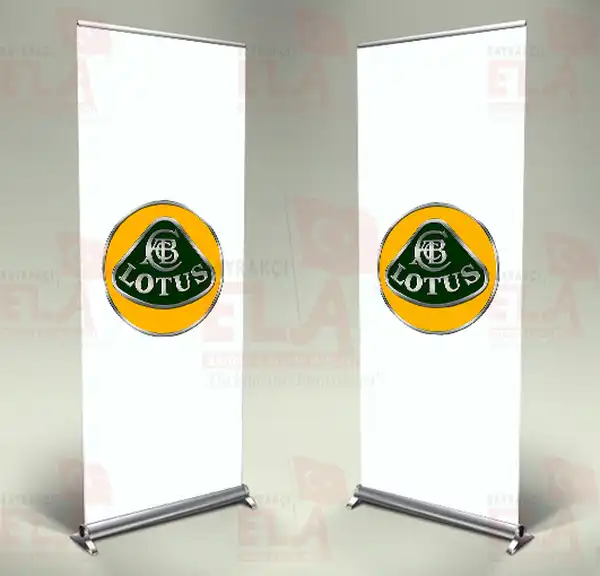 Lotus Banner Roll Up