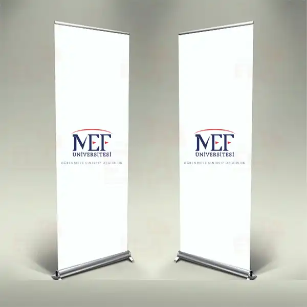 MEF niversitesi Banner Roll Up
