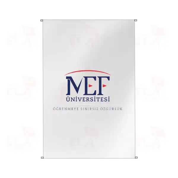 MEF niversitesi Bina Boyu Bayraklar