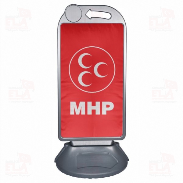 MHP K�rm�z� Milliyet�i Hareket Partisi Kald�r�m Park B�y�k Boy Reklam Dubas�
