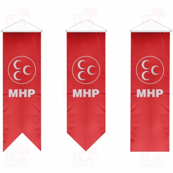 MHP K�rm�z� Milliyet�i Hareket Partisi K�rlang�� Flamalar Bayraklar