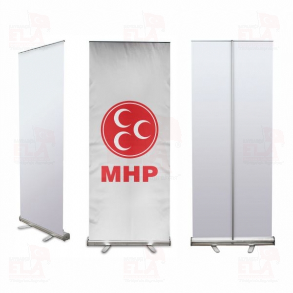 MHP Milliyet�i Hareket Partisi Banner Roll Up