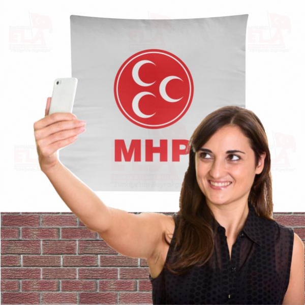 MHP Milliyet�i Hareket Partisi Bez Arka Plan Manzara