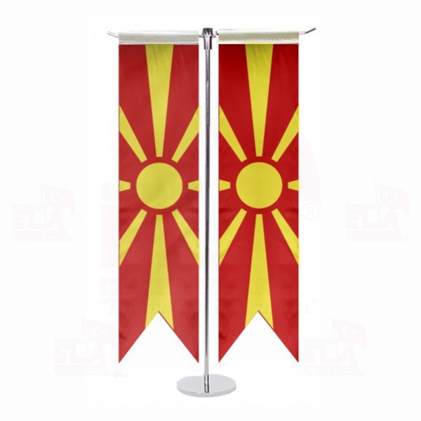 Makedonya T Özel Masa Bayrağı