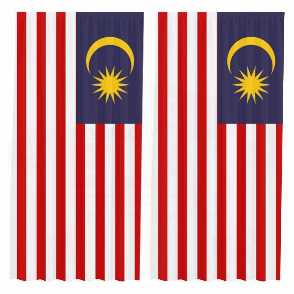 Malezya Baskılı Güneşlik Perdeler