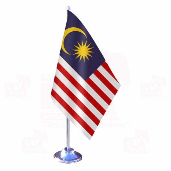 Malezya Tekli Masa Bayrağı