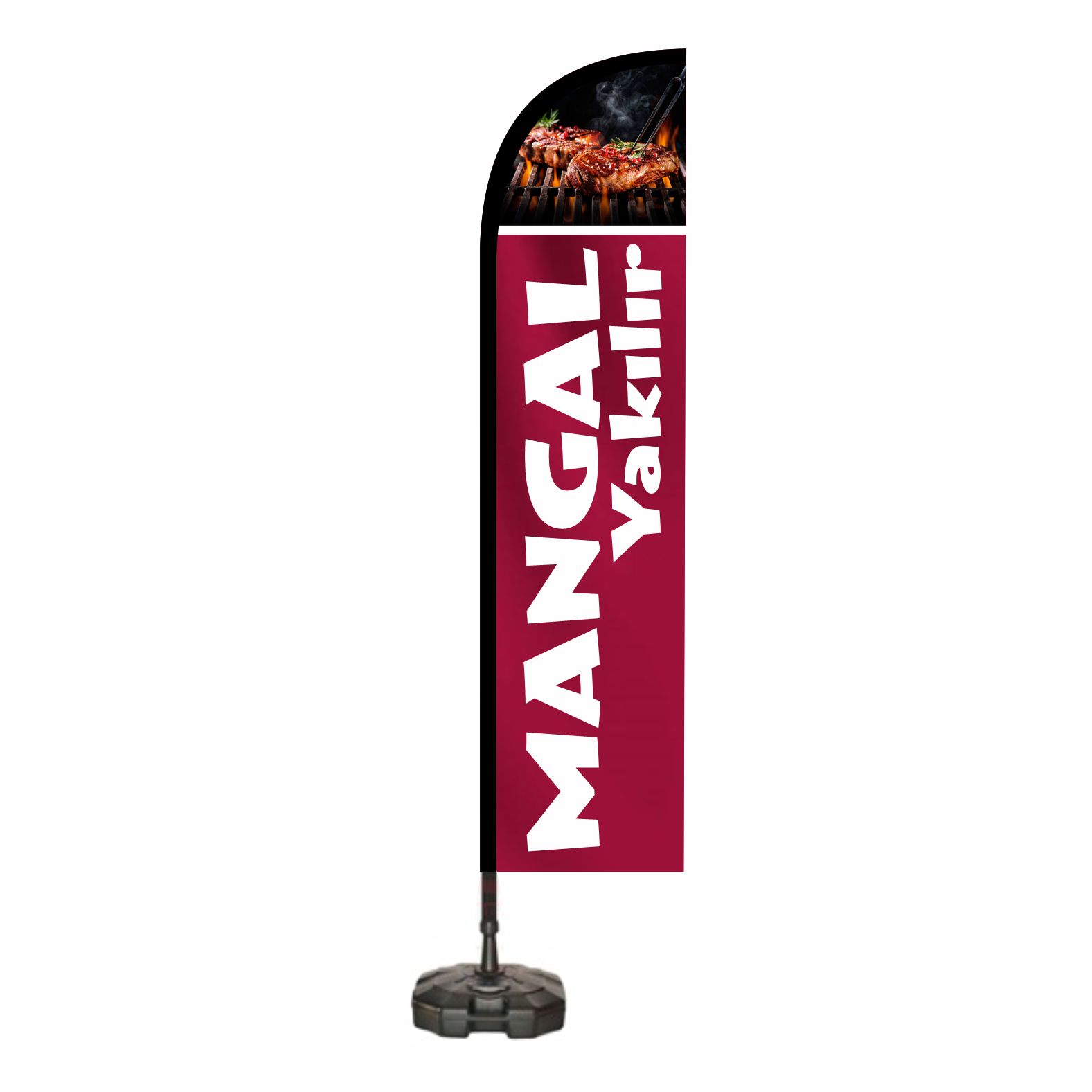 Mangal Plaj Bayra�� ve Yelken Bayra��