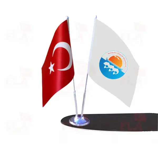 Marmara Belediyesi 2 li Masa Bayrağı