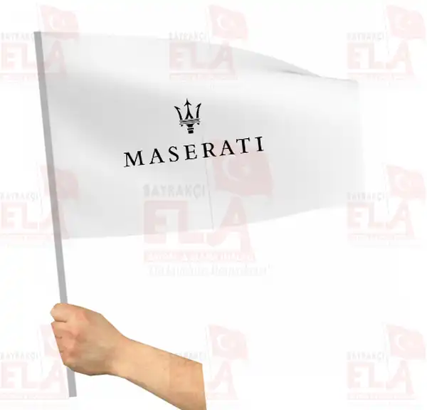 Maserati Sopal Bayrak ve Flamalar