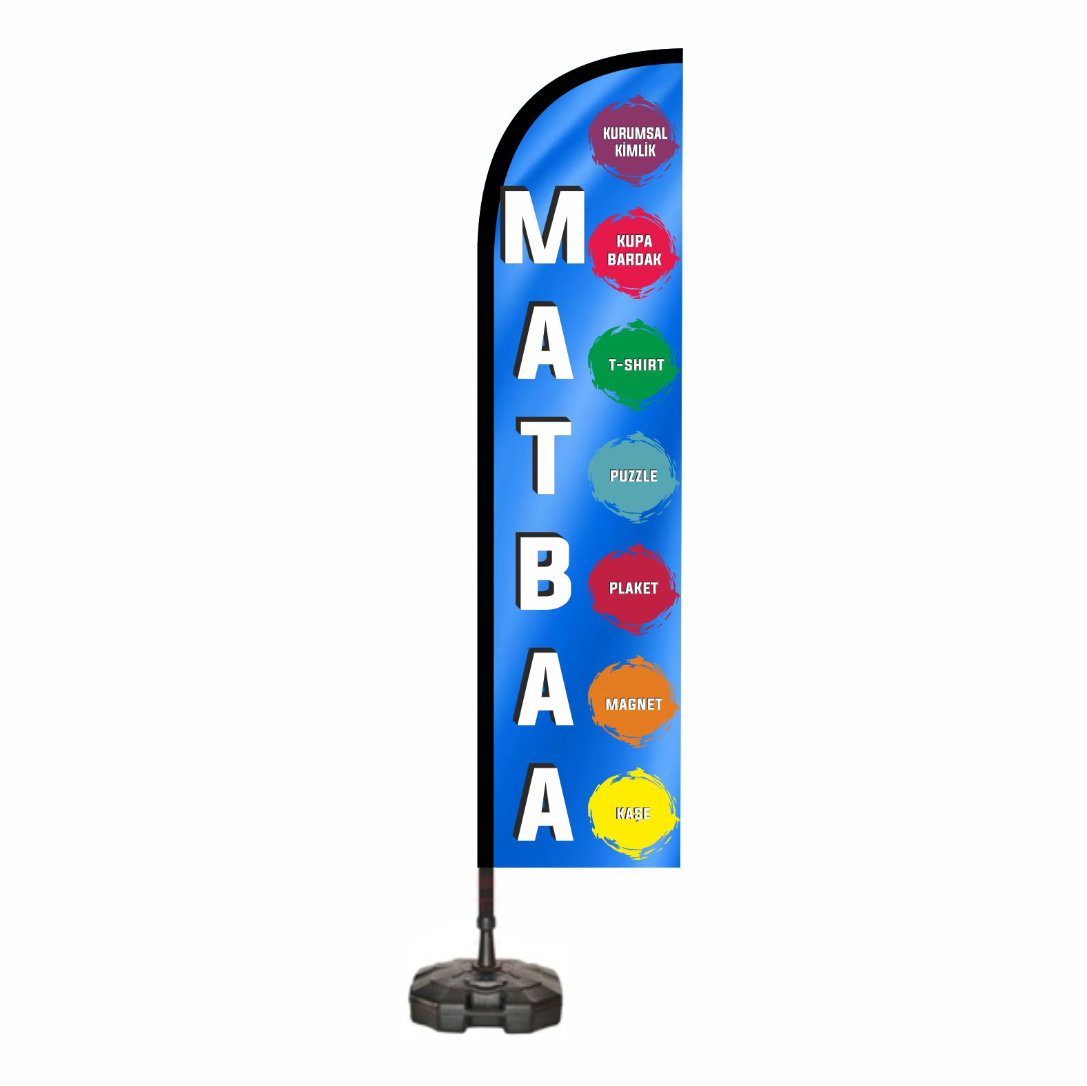 Matbaa D�kkan �n� Bayraklar�