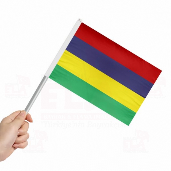 Mauritius Sopalı Bayrak ve Flamalar