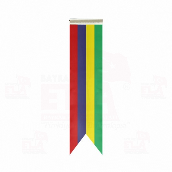 Mauritius Özel Logolu Masa Bayrağı
