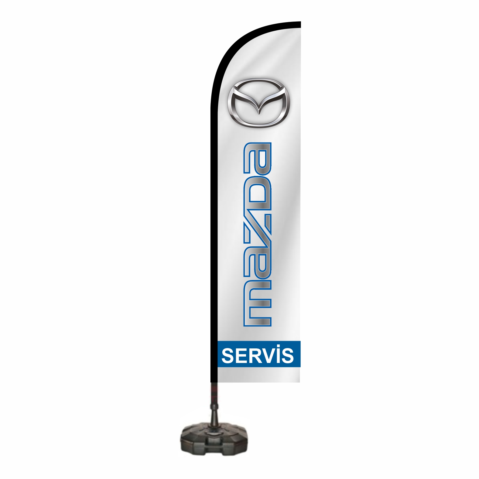 Mazda �zel Tasar�m Bayrak Mazda �ste�e �zel Bayraklar