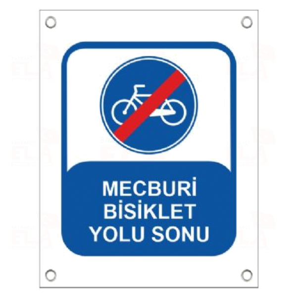 Mecburi Bisiklet Yolu Sonu Afii