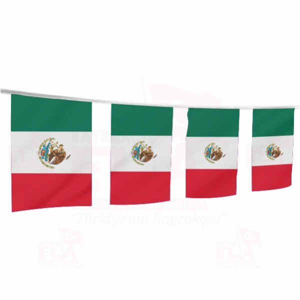 Meksika İpe Dizili Flamalar ve Bayraklar