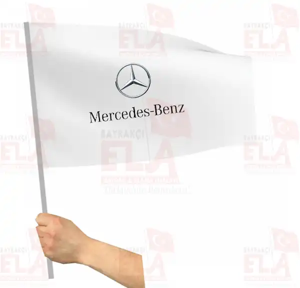 Mercedes Benz Sopal Bayrak ve Flamalar