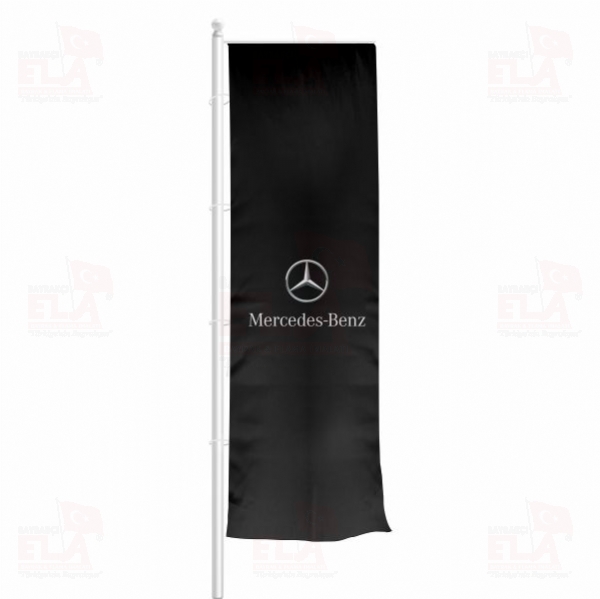 Mercedes Benz Yatay �ekilen Flamalar ve Bayraklar