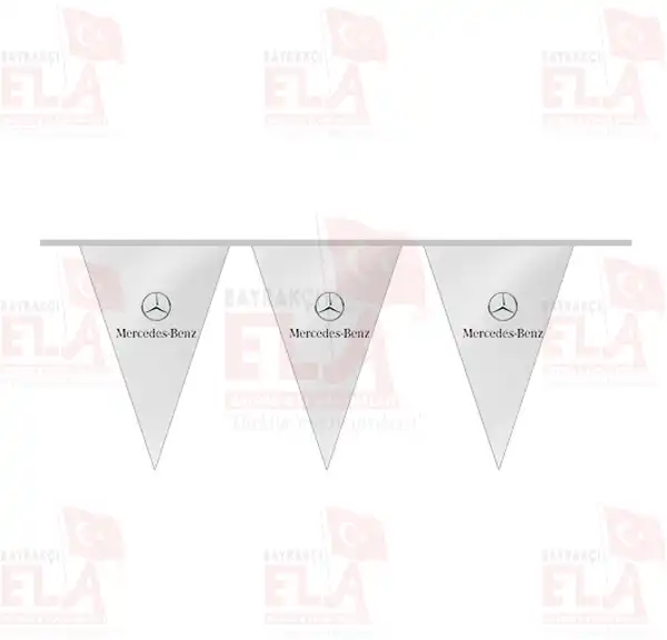 Mercedes Benz gen Bayrak ve Flamalar