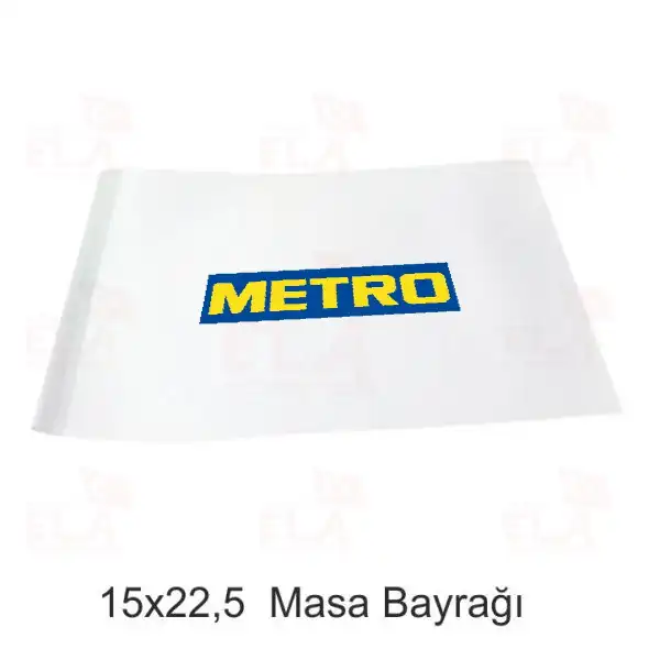 Metro Toptanc Market Masa Bayra