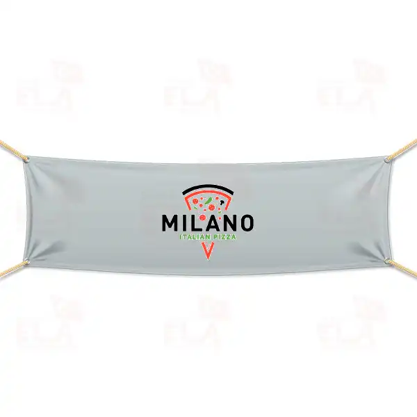 Milano Pizza Afi ve Pankartlar