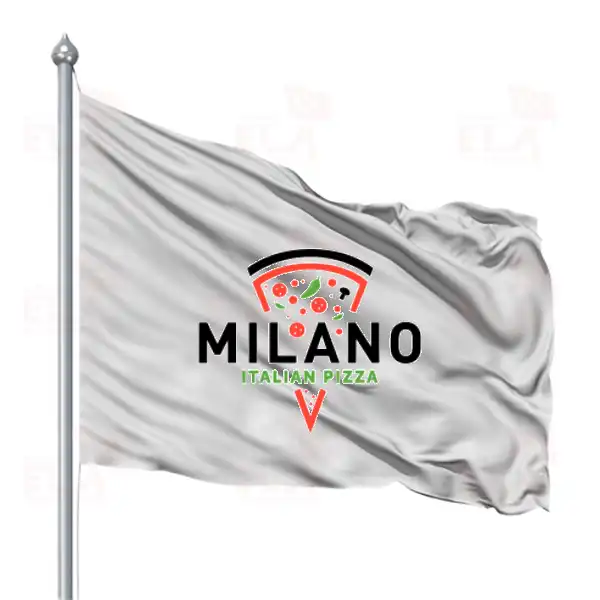 Milano Pizza Gnder Flamas ve Bayraklar