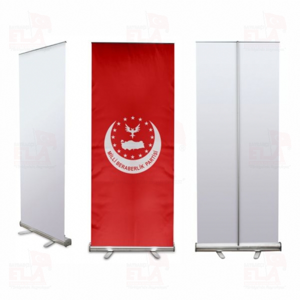 Milli Beraberlik Partisi Banner Roll Up