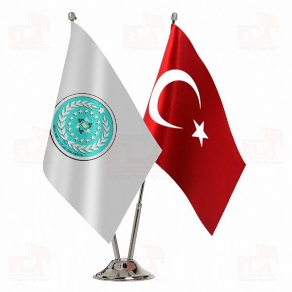 Milli Birlik ve Geli�im Partisi 2 li Masa Bayra��
