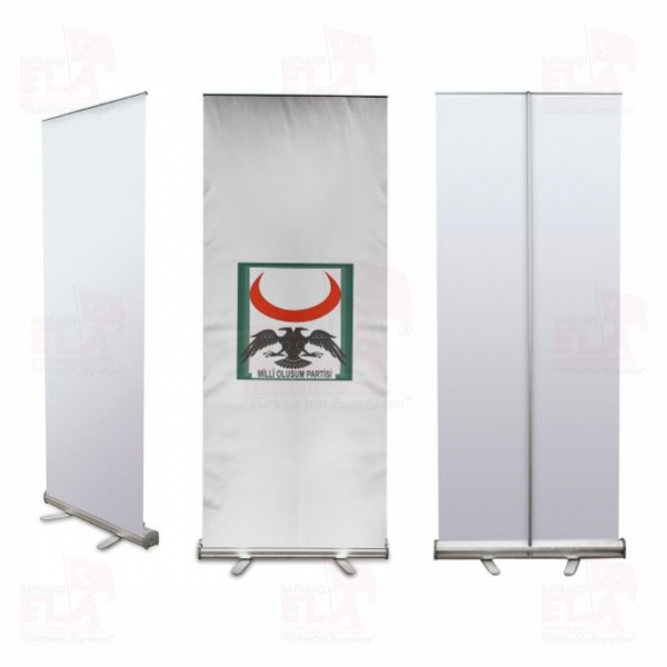 Milli Olu�um Partisi Banner Roll Up