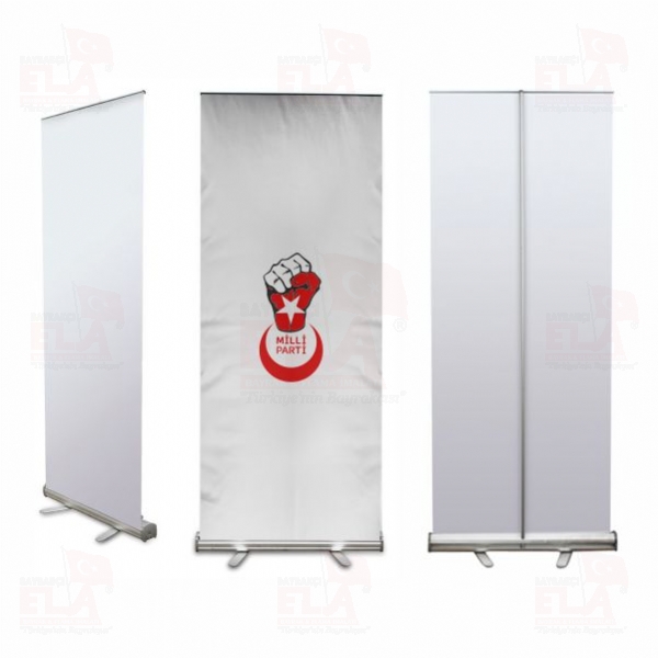 Milli Parti Banner Roll Up
