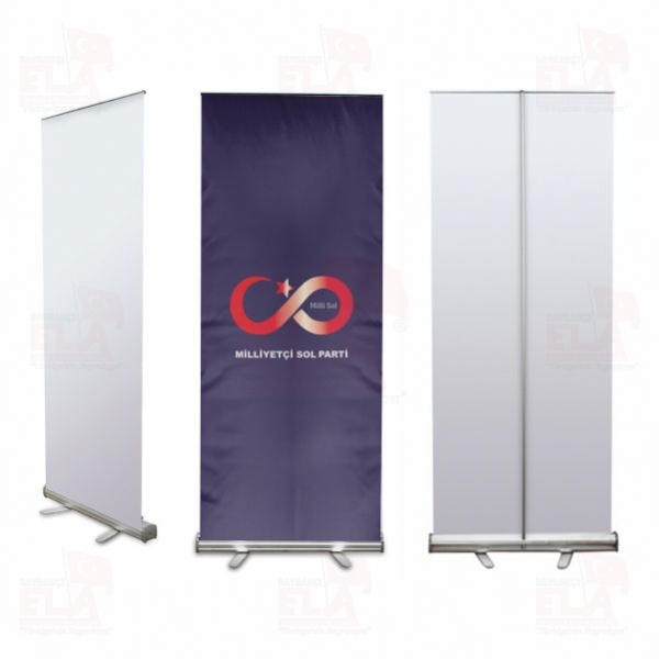 Milliyet�i Sol Parti Banner Roll Up