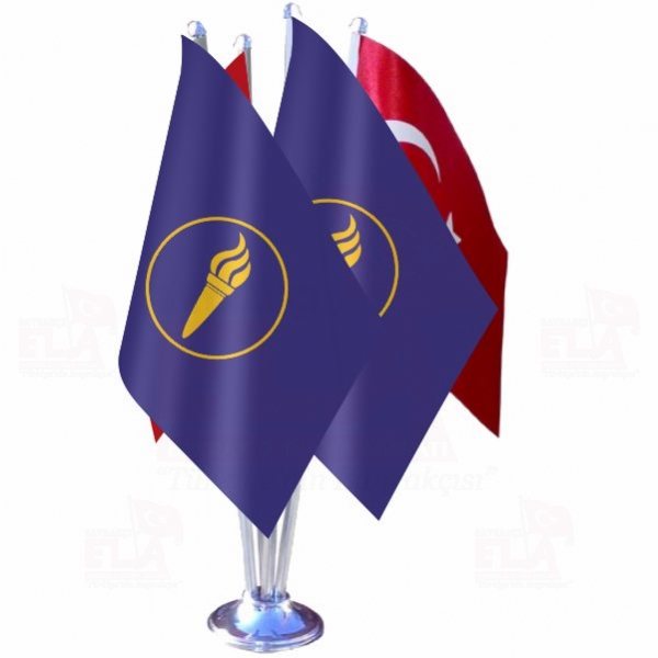 Minerva Cumhuriyeti D�rtl� �zel Masa Bayra��
