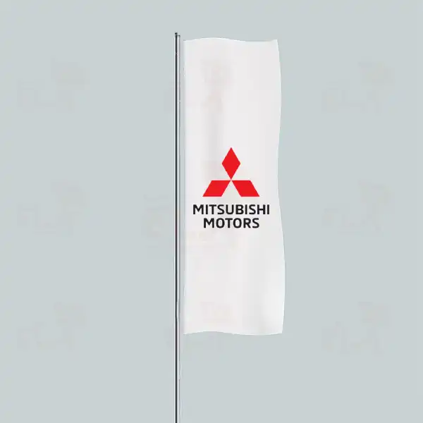 Mitsubishi Yatay ekilen Flamalar ve Bayraklar