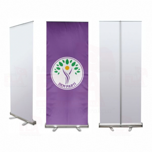 Mor Dem Parti Banner Roll Up