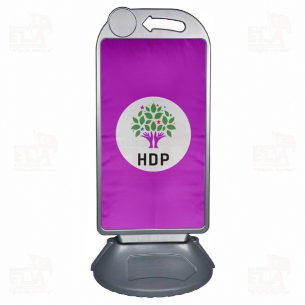 Mor Halklar�n Demokratik Partisi Kald�r�m Park B�y�k Boy Reklam Dubas�