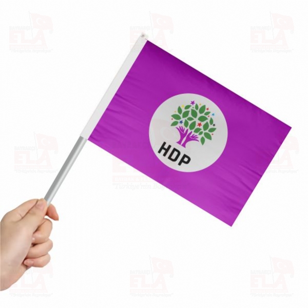 Mor Halklar�n Demokratik Partisi Sopal� Bayrak ve Flamalar