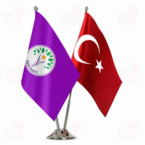 Mor Halklar�n E�itlik ve Demokrasi Partisi 2 li Masa Bayra��