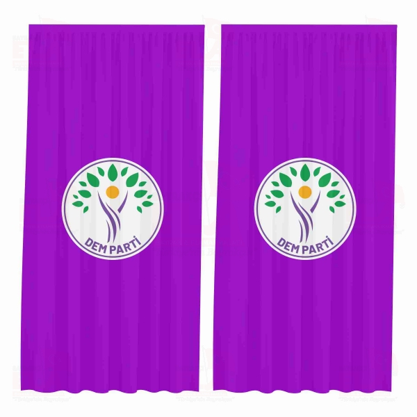 Mor Halklar�n E�itlik ve Demokrasi Partisi Bask�l� G�ne�lik Perdeler