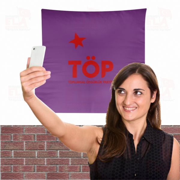 Mor Toplumsal �zg�rl�k Partisi Bez Arka Plan Manzara
