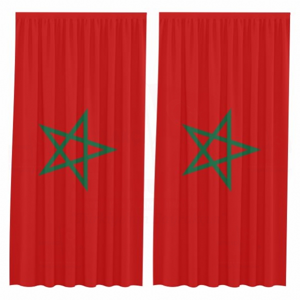 Morocco Baskılı Güneşlik Perdeler