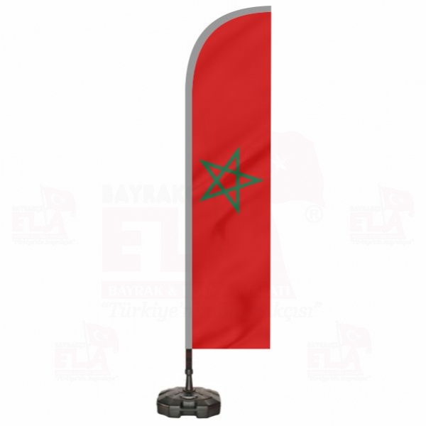 Morocco Plaj Bayrağı ve Yelken Bayrağı