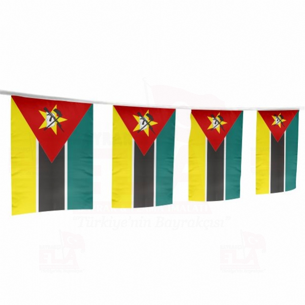 Mozambik pe Dizili Flamalar ve Bayraklar