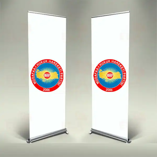 Mdafaa i Hukuk Hareketi Partisi Banner Roll Up