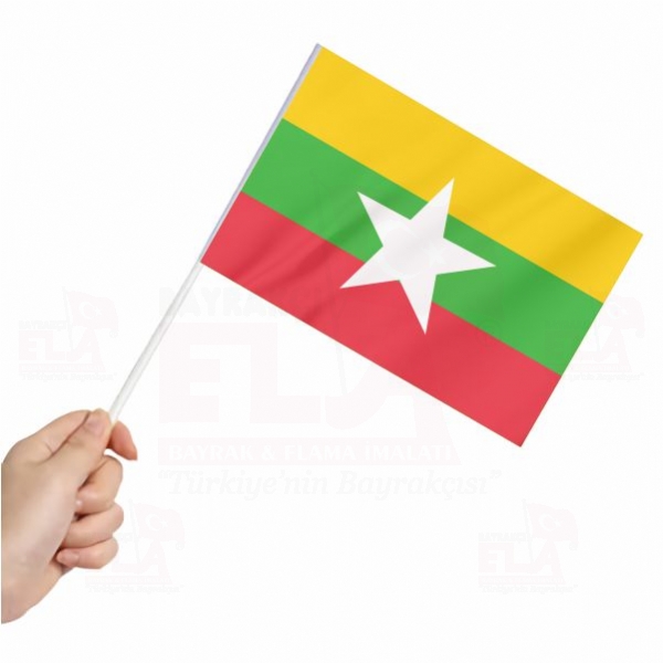 Myanmar Sopal Bayrak ve Flamalar