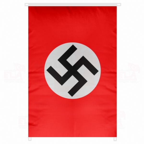 Nazi Almanyas Bina Boyu Bayraklar
